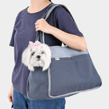 Maxbell Cat Soft Sided Carriers Travel Use for Kitty Small and Medium Cats Small Dog Blue