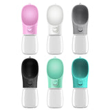 Maxbell Dog Water Dispenser 300ml Pet Water Bottle for Small Animals Rabbits Outdoor black