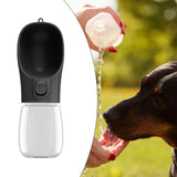 Maxbell Dog Water Dispenser 300ml Pet Water Bottle for Small Animals Rabbits Outdoor black