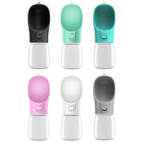 Maxbell Dog Water Dispenser 300ml Pet Water Bottle for Small Animals Rabbits Outdoor black