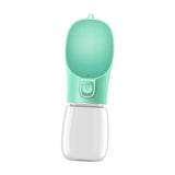 Maxbell Dog Water Dispenser 300ml Pet Water Bottle for Small Animals Rabbits Outdoor green