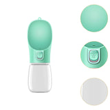 Maxbell Dog Water Dispenser 300ml Pet Water Bottle for Small Animals Rabbits Outdoor green