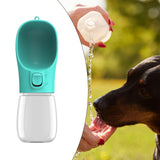 Maxbell Dog Water Dispenser 300ml Pet Water Bottle for Small Animals Rabbits Outdoor blue