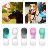 Maxbell Dog Water Bottle 350ml Dog and Cat Water Dispenser for Puppy Rabbits Camping blue