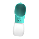 Maxbell Dog Water Bottle 350ml Dog and Cat Water Dispenser for Puppy Rabbits Camping blue