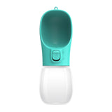 Maxbell Dog Water Bottle 350ml Dog and Cat Water Dispenser for Puppy Rabbits Camping blue