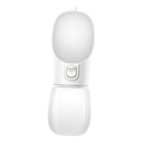 Maxbell Dog Water Bottle 350ml Dog and Cat Water Dispenser for Puppy Rabbits Camping white