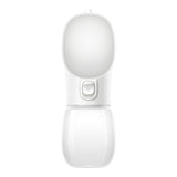 Maxbell Dog Water Bottle 350ml Dog and Cat Water Dispenser for Puppy Rabbits Camping white