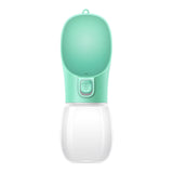 Maxbell Dog Water Bottle 350ml Dog and Cat Water Dispenser for Puppy Rabbits Camping green