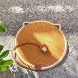 Maxbell Cat Scratch Mat Interactive and Wear Resistant for Sofa Couch Scratching Cushion caramel