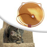 Maxbell Cat Scratch Mat Interactive and Wear Resistant for Sofa Couch Scratching Cushion caramel