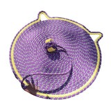 Maxbell Cat Scratch Mat Interactive and Wear Resistant for Sofa Couch Scratching Cushion violet