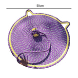 Maxbell Cat Scratch Mat Interactive and Wear Resistant for Sofa Couch Scratching Cushion violet