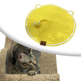 Maxbell Cat Scratch Mat Interactive and Wear Resistant for Sofa Couch Scratching Cushion yellow