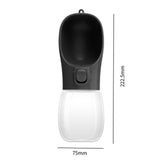 Maxbell Dog Water Bottle 350ml Dog and Cat Water Dispenser for Running Hiking Travel