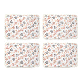 Maxbell 4Pcs Pet Mat Washable Thicken Flannel Cushion for Dog Puppy Cat Pet Sleeping