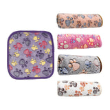 Maxbell 5Pcs Pet Mat Soft Puppy Blanket for Small Medium Dogs Pet Sleeping 25cmx25cm