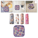 Maxbell 5Pcs Pet Mat Soft Puppy Blanket for Small Medium Dogs Pet Sleeping 25cmx25cm