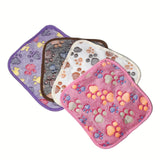 Maxbell 5Pcs Pet Mat Soft Puppy Blanket for Small Medium Dogs Pet Sleeping 25cmx25cm