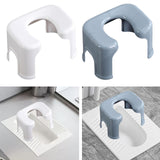 Maxbell Toilet Seat Stool Simple Non Slip Multifunctional Heavy Duty Foot Rest Stool White