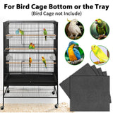 Maxbell 30x Disposable Birdcage Linings Absorbent Birdcage Pad Absorbent Inner Liner grey