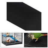 Maxbell 30x Disposable Birdcage Linings Absorbent Birdcage Pad Absorbent Inner Liner black