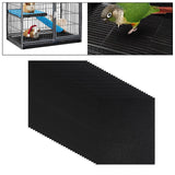Maxbell 30x Disposable Birdcage Linings Absorbent Birdcage Pad Absorbent Inner Liner black