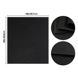 Maxbell 30x Disposable Birdcage Linings Absorbent Birdcage Pad Absorbent Inner Liner black