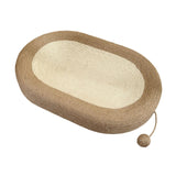 Maxbell Cat Scratcher Bed Multifunctional Lounge Bed for Cats Outdoor Grinding Claws Brown