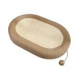 Maxbell Cat Scratcher Bed Multifunctional Lounge Bed for Cats Outdoor Grinding Claws Brown