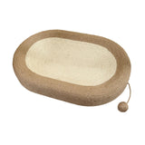 Maxbell Cat Scratcher Bed Multifunctional Lounge Bed for Cats Outdoor Grinding Claws Brown