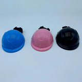 Maxbell Pet Helmet Adjustable Strap Adorable Dog Hard Hat for Hiking Small Dogs Cats S pink