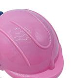 Maxbell Pet Helmet Adjustable Strap Adorable Dog Hard Hat for Hiking Small Dogs Cats L pink