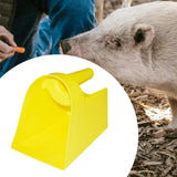 Maxbell Stackable feed Scoop Enclosed feed Scoop for Feeding Supplies Horse Ranchers