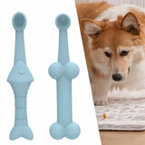 Maxbell 2x Pet Silicone Toothbrush Pet Tooth Brush for Small Breed Small Pets Ferret