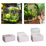 Maxbell Automatic Fish Feeder Adjustable Turtle Feeder Battery Operated Smart Feeder 50g