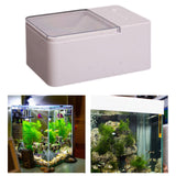 Maxbell Automatic Fish Feeder Adjustable Turtle Feeder Battery Operated Smart Feeder 50g