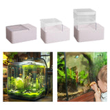 Maxbell Automatic Fish Feeder Adjustable Turtle Feeder Battery Operated Smart Feeder 50g