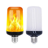 Maxbell E27 Base Bulb Flame Flickering Fire Light Bulb for Party Indoor Outdoor Home E27 Yellow Light