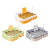 Maxbell Pet Dog Toilet Portable Dog Potty Pan Reusable Anti Splashing Dog Potty Tray Orange White