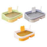 Maxbell Pet Dog Toilet Portable Dog Potty Pan Reusable Anti Splashing Dog Potty Tray Orange White