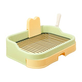 Maxbell Pet Dog Toilet Portable Dog Potty Pan Reusable Anti Splashing Dog Potty Tray Green Orange