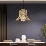 Maxbell Woven Lampshade Decor Decorative Pendant Light Cover for House Teahouse Home