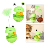 Maxbell Tumbler Cat Toy Cat Toys for Indoor Cats Educational Toy Interactive Cat Toy with feather