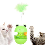 Maxbell Tumbler Cat Toy Cat Toys for Indoor Cats Educational Toy Interactive Cat Toy with feather