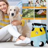 Maxbell Dog Carrier Backpack Breathable Head Out Backpack for Travel Outdoor Walking M