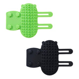 Maxbell 2x Tickling Comb Pet Brushes Cat Self Groomer for Puppy Short Long Hair Cats green