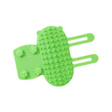 Maxbell 2x Tickling Comb Pet Brushes Cat Self Groomer for Puppy Short Long Hair Cats green