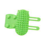 Maxbell 2x Tickling Comb Pet Brushes Cat Self Groomer for Puppy Short Long Hair Cats green
