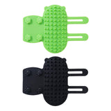 Maxbell 2x Tickling Comb Pet Brushes Cat Self Groomer for Puppy Short Long Hair Cats green